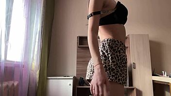 Slender Student Masturbation Feels So Intense With Wet Pussy Closeup