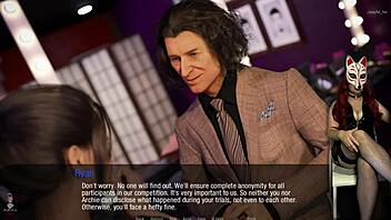 kate 28 in secretary roleplay cartoon game 😊