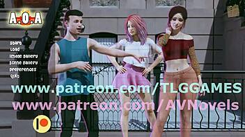 The Academy 33: A visual novel with anime-style cutscenes