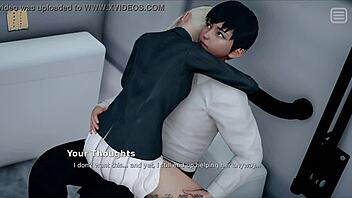 my bully with monster cock fucks me in game