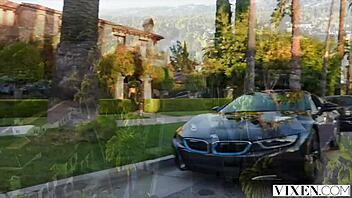 vixen sly grifter lulu and her partner get into some good trouble, hairy brunette with small tits in missionary position