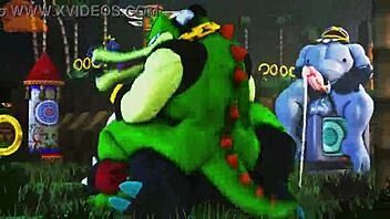 Moonwulf's furry animation compilation features gay orgies