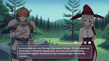 Hot hentai game with big boobs in issekai adventure 😍