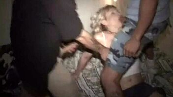 Hot Blonde LOVE DICK Threesome Freshman Fantasy.