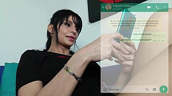 Stepson Copies Stepmom's Body - Wants To Fuck Her After College 😍