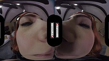 Black Widow in action, Vrcosplayx.com