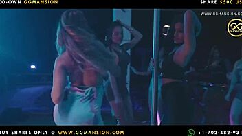 latina brunettes flaunt their big tits and asses