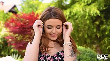 spanish babe lara duro fingers her soaked pussy with wild abandon