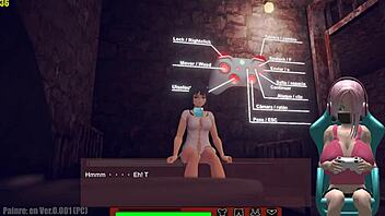 In this PC gameplay of Painrein hentai game, enjoy the anime story in Spanish download