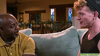 aaron and max have a quick fuck before the guest arrives