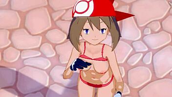 May haruka congratulates you for being a good trainer