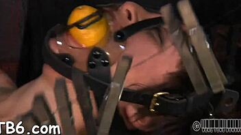 Intense Sadomasochism with Rough Ball Licking