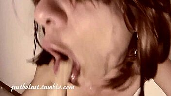justbelust - puking session 6 with deepthroat choking and gagging
