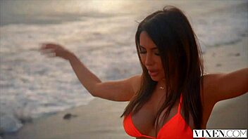 I'm Lela Star, cheating on my husband with ball licking and titty fuck