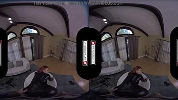 Black Widow in action, Vrcosplayx.com