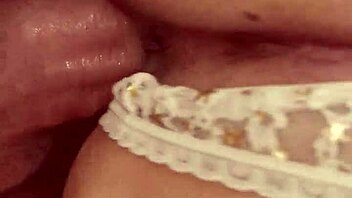 Fucking Melissa Doggystyle Closeup Until I Cum Inside Her