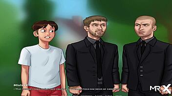 Summertimesaga - crashed in the barn after hot sex e3 24