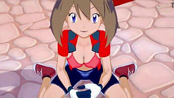 May haruka congratulates you for being a good trainer