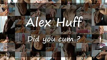 Compilation of explosive solo scenes with lots of cum