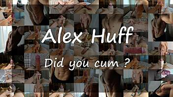 Compilation of explosive solo scenes with lots of cum