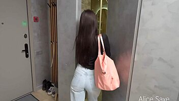 Hey Alice Saxe, Came for Yoga but Got My Cock Instead, Huh?