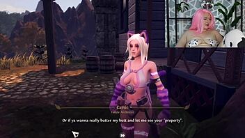 Hentai breeding scene with cum and react