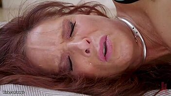 Stepdaughter anal sex in bondage and gagging scenes