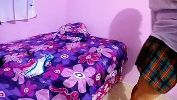 i masturbate with my classmate's panties after homework and we end up fucking real homemade