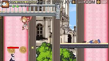 i'm seduced by the succubus's monster cock in this game