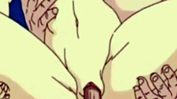 In Dragon Ball Z, Bulma and Gohan encounter a monster in this hentai scene