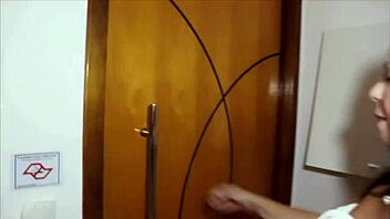 Big black cock cums inside the mouth of a big pussy at the reception