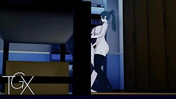 man, i’m obsessed with nobara and maki in lesbian jujutsu hentai!