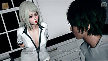 my bully with monster cock fucks me in game