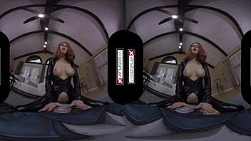 Black Widow in action, Vrcosplayx.com