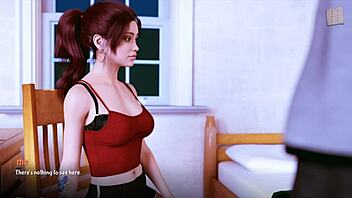 The Academy 33: A visual novel with anime-style cutscenes