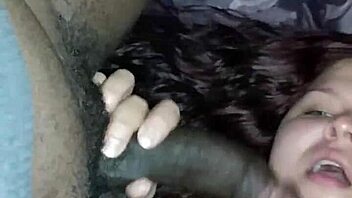wow, she deepthroats that huge black cock