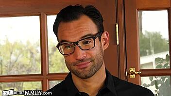 Can cute ebony step-daughter handle monster cock from step-dilf in cowgirl and blowjob?