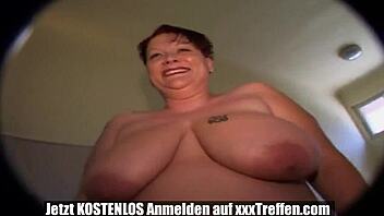 German BBW MILF gets fisted and anally fucked in this amateur video