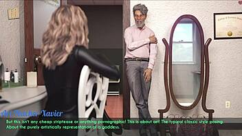 Hentai and walkthrough of a porn video with a wife and stepmother