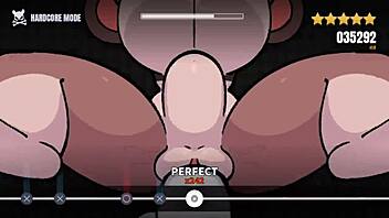 In Beatbanger's new update, the furry character bangs through all levels to 100