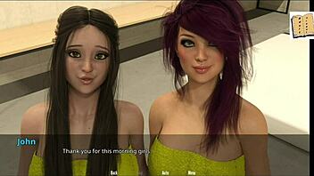 Jamie Worries About Liz In Homemade College Setting