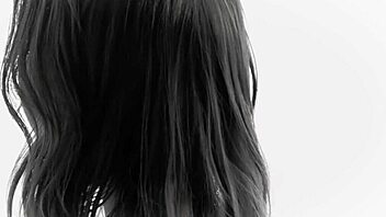 Hot brunette takes anal from boss in private com scene