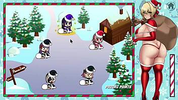 Stuffing BBC in Tight Anime Ass for Christmas Special Part 1. Too Much?