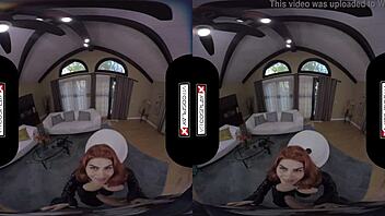 Black Widow in action, Vrcosplayx.com