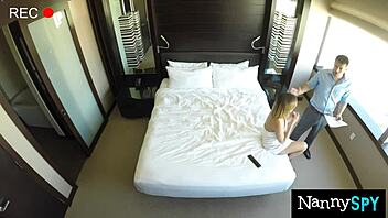 Desperate Nanny Caught and Turned Into Boss's Cum Slut