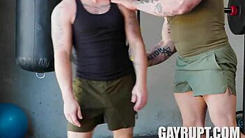 davin strong intensely drills andrew delta's hole in hardcore gay action.