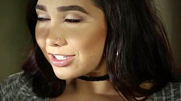 Teen Takes Creamy Cumshot On Her Big Tits!