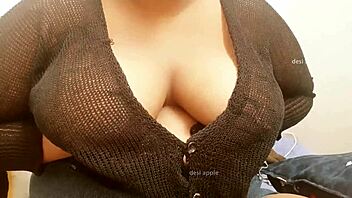 Asian student's big tits arouse deep desire