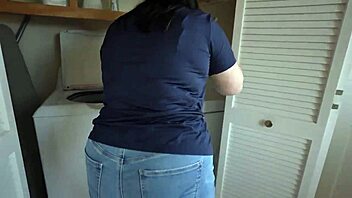 Gorgeous BBW Paige Steele Banged by Intruder Steve Rickz