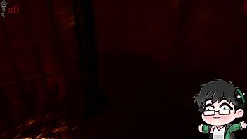 so this gay man in the game plays a funny scene with the devil in hell